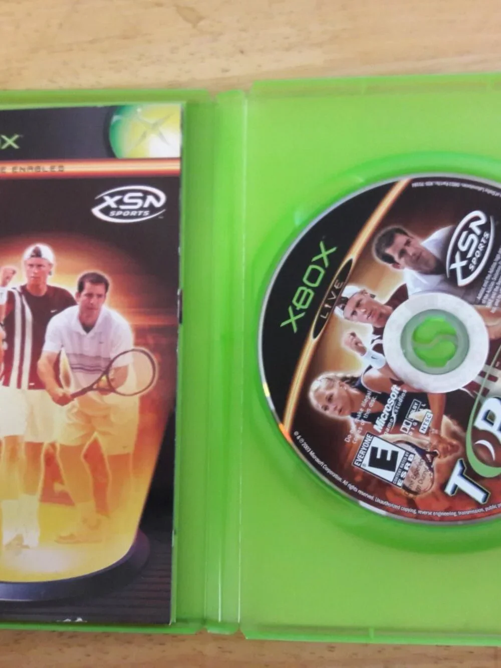 Top Spin (Microsoft Xbox, 2003)